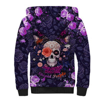 Warning This Tattooed Give Does Not Play Well With Stupid People Sherpa Hoodie - Wonder Print Shop