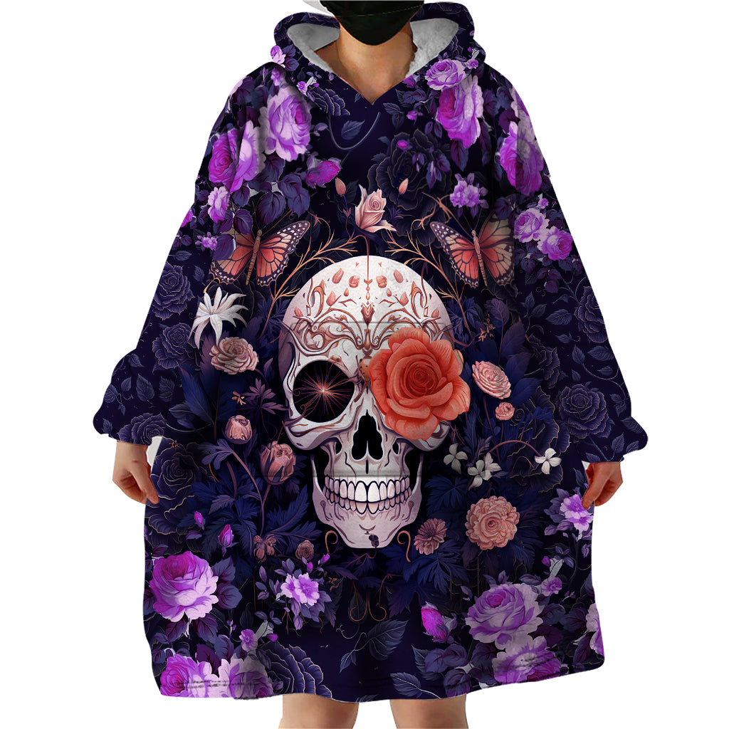 Warning This Tattooed Give Does Not Play Well With Stupid People Wearable Blanket Hoodie - Wonder Print Shop