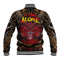 If I Stand Alone I Know I'm With Someone I Can Trust Baseball Jacket - Wonder Print Shop