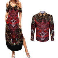 If I Stand Alone I Know I'm With Someone I Can Trust Couples Matching Summer Maxi Dress and Long Sleeve Button Shirts - Wonder Print Shop