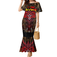 If I Stand Alone I Know I'm With Someone I Can Trust Family Matching Mermaid Dress and Hawaiian Shirt - Wonder Print Shop