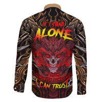 If I Stand Alone I Know I'm With Someone I Can Trust Family Matching Summer Maxi Dress and Hawaiian Shirt - Wonder Print Shop