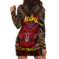 If I Stand Alone I Know I'm With Someone I Can Trust Hoodie Dress - Wonder Print Shop