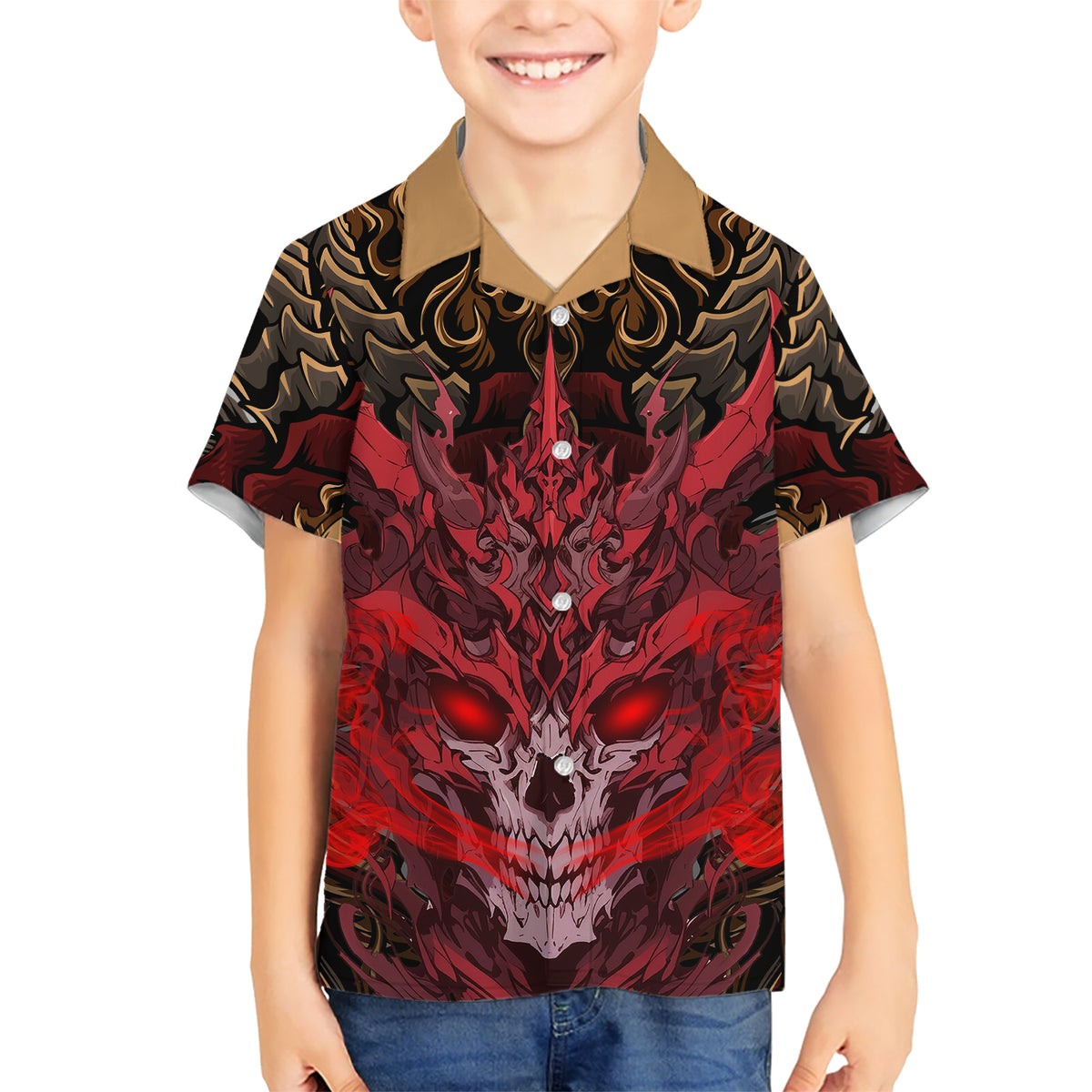 If I Stand Alone I Know I'm With Someone I Can Trust Kid Hawaiian Shirt - Wonder Print Shop