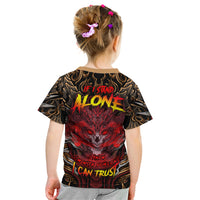 If I Stand Alone I Know I'm With Someone I Can Trust Kid T Shirt - Wonder Print Shop