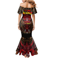 If I Stand Alone I Know I'm With Someone I Can Trust Mermaid Dress - Wonder Print Shop