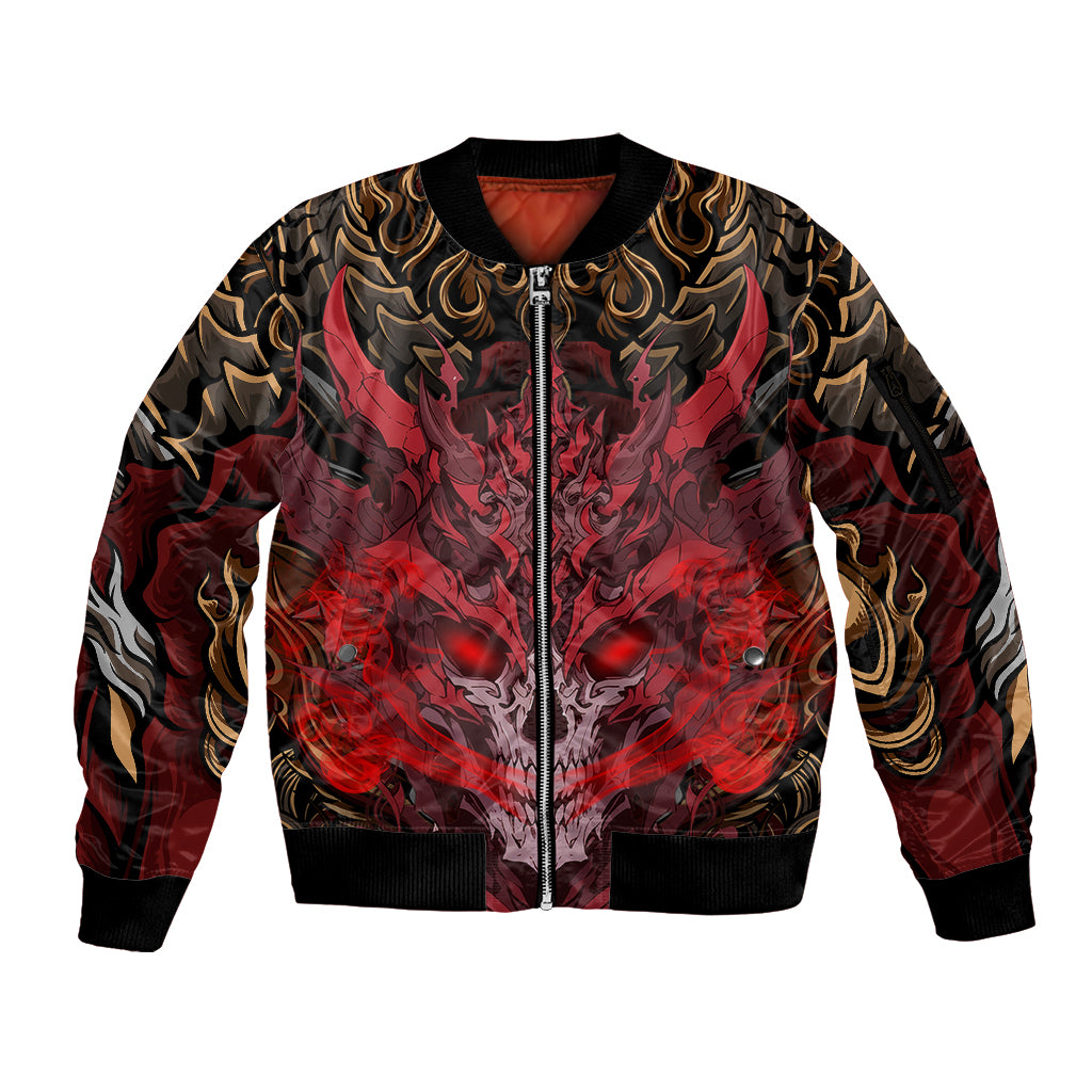 If I Stand Alone I Know I'm With Someone I Can Trust Sleeve Zip Bomber Jacket - Wonder Print Shop