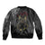 Viking Skoll and Hati Bomber Jacket Chasing Eternity - Wonder Print Shop