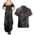 Viking Skoll and Hati Couples Matching Summer Maxi Dress and Hawaiian Shirt Chasing Eternity - Wonder Print Shop