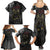 Viking Skoll and Hati Family Matching Summer Maxi Dress and Hawaiian Shirt Chasing Eternity - Wonder Print Shop