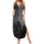 Viking Skoll and Hati Family Matching Summer Maxi Dress and Hawaiian Shirt Chasing Eternity - Wonder Print Shop