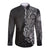 Viking Skoll and Hati Long Sleeve Button Shirt Chasing Eternity - Wonder Print Shop