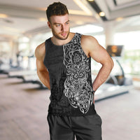 Viking Skoll and Hati Men Tank Top Chasing Eternity - Wonder Print Shop