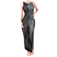 Viking Skoll and Hati Tank Maxi Dress Chasing Eternity - Wonder Print Shop