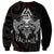 Viking Valhalla Sweatshirt Skull And Axe - Wonder Print Shop
