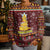 Merry Chickmas Christmas Kid Ugly Christmas Sweater with Yellow Chickens Tree Design and Snowflake Pattern - Wonder Print Shop