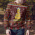 Merry Chickmas Christmas Ugly Christmas Sweater with Yellow Chickens Tree Design and Snowflake Pattern - Wonder Print Shop