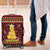 Merry Chickmas Christmas Luggage Cover with Yellow Chickens Tree Design and Snowflake Pattern - Wonder Print Shop