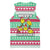 Merry Chickmas Christmas Basketball Jersey with Yellow Cartoon Birds in Santa Hats and Red Green Snowflake Pattern - Wonder Print Shop