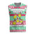 Merry Chickmas Christmas Knitted V-Neck Vest with Yellow Cartoon Birds in Santa Hats and Red Green Snowflake Pattern - Wonder Print Shop