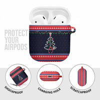 Merry Christmas Nurse AirPods Case Stethoscope Tree Nurses and Medical Workers - Wonder Print Shop
