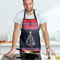 Merry Christmas Nurse Apron Stethoscope Tree Nurses and Medical Workers - Wonder Print Shop