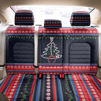 Merry Christmas Nurse Back Car Seat Cover Stethoscope Tree Nurses and Medical Workers - Wonder Print Shop
