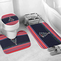 Merry Christmas Nurse Bathroom Set Stethoscope Tree Nurses and Medical Workers - Wonder Print Shop