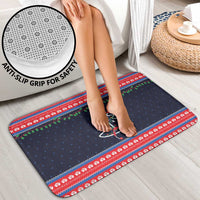 Merry Christmas Nurse Bathroom Set Stethoscope Tree Nurses and Medical Workers - Wonder Print Shop