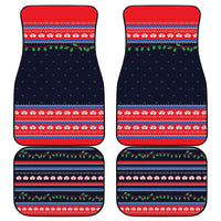 Merry Christmas Nurse Car Mats Stethoscope Tree Nurses and Medical Workers - Wonder Print Shop