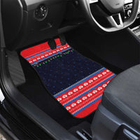 Merry Christmas Nurse Car Mats Stethoscope Tree Nurses and Medical Workers - Wonder Print Shop