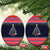 Merry Christmas Nurse Ceramic Ornament Stethoscope Tree Nurses and Medical Workers - Wonder Print Shop
