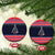 Merry Christmas Nurse Ceramic Ornament Stethoscope Tree Nurses and Medical Workers - Wonder Print Shop