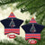 Merry Christmas Nurse Ceramic Ornament Stethoscope Tree Nurses and Medical Workers - Wonder Print Shop