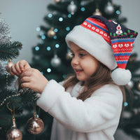 Merry Christmas Nurse Christmas Santa Hat Stethoscope Tree Nurses and Medical Workers - Wonder Print Shop
