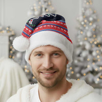 Merry Christmas Nurse Christmas Santa Hat Stethoscope Tree Nurses and Medical Workers - Wonder Print Shop