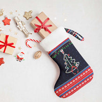 Merry Christmas Nurse Christmas Stocking Stethoscope Tree Nurses and Medical Workers - Wonder Print Shop