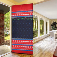 Merry Christmas Nurse Door Cover Stethoscope Tree Nurses and Medical Workers - Wonder Print Shop