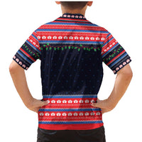 Merry Christmas Nurse Family Matching Mermaid Dress and Hawaiian Shirt Stethoscope Tree Nurses and Medical Workers - Wonder Print Shop