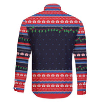 Merry Christmas Nurse Family Matching Tank Maxi Dress and Hawaiian Shirt Stethoscope Tree Nurses and Medical Workers - Wonder Print Shop