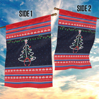 Merry Christmas Nurse Garden Flag Stethoscope Tree Nurses and Medical Workers - Wonder Print Shop