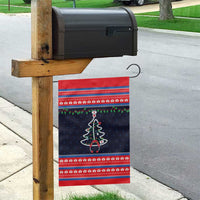 Merry Christmas Nurse Garden Flag Stethoscope Tree Nurses and Medical Workers - Wonder Print Shop