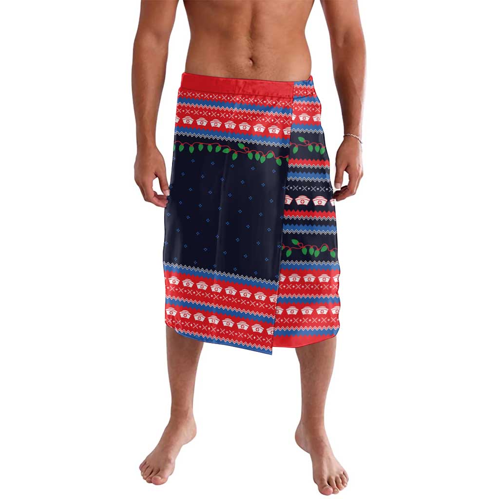 Merry Christmas Nurse Lavalava Stethoscope Tree Nurses and Medical Workers - Wonder Print Shop