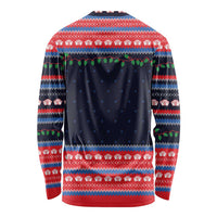 Merry Christmas Nurse Long Sleeve Shirt Stethoscope Tree Nurses and Medical Workers - Wonder Print Shop