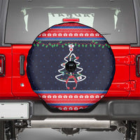 Merry Christmas Nurse Spare Tire Cover Stethoscope Tree Nurses and Medical Workers - Wonder Print Shop