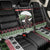 Funny Bigfoot Christmas Back Car Seat Cover Xmas Holiday Patterns - Wonder Print Shop
