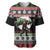 Funny Bigfoot Christmas Baseball Jersey Xmas Holiday Patterns - Wonder Print Shop
