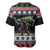 Funny Bigfoot Christmas Baseball Jersey Xmas Holiday Patterns - Wonder Print Shop