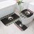 Funny Bigfoot Christmas Bathroom Set Xmas Holiday Patterns - Wonder Print Shop