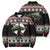 Funny Bigfoot Christmas Bomber Puffer Jacket Xmas Holiday Patterns - Wonder Print Shop